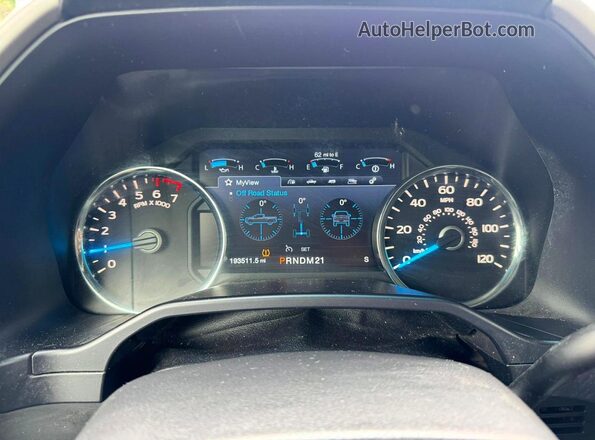 1FTEW1EF0HFA91903 2017 FORD F150 Black ხელსაწყოთა პანელის ხედი
