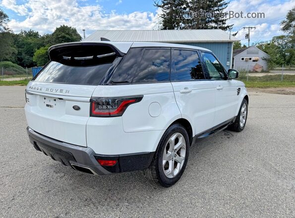 SALWR2RV8KA420377 2019 LAND ROVER RANGE ROVER Белый Передняя правая четверть