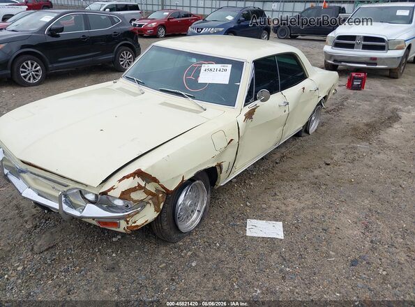 105396L106998     1970 CHEVROLET CORVAIR Yellow Vista frontal