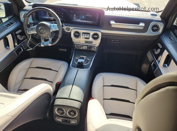 W1NYC7HJ9LX355608 2020 MERCEDES-BENZ G-CLASS Серый Вид щитка приборов