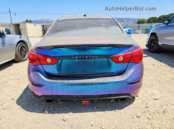 JN1EV7AP8HM739765 2017 INFINITI Q50 Серебряный Вид салона спереди