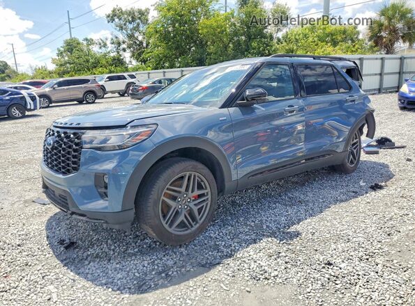 1FMUK7KH4TGA09346 2026 FORD EXPLORER Blue Հետևի ձախ