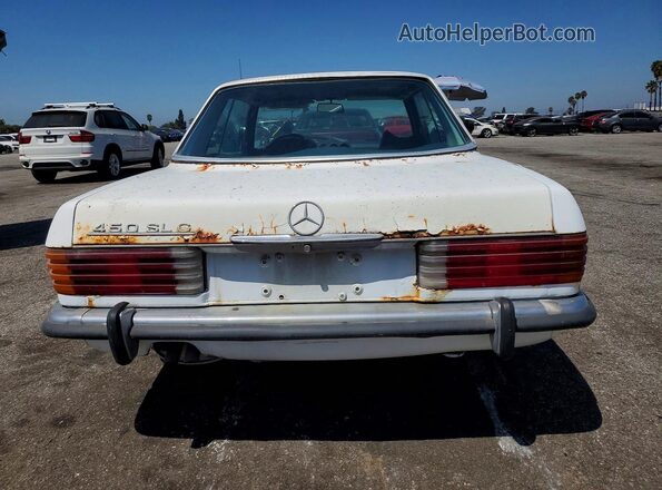 10702412003746 1973 MERCEDES-BENZ 450 White უკანა ხედი