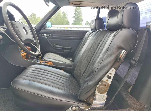 10704412017089 1974 MERCEDES-BENZ 450 Silver Вид салону спереду