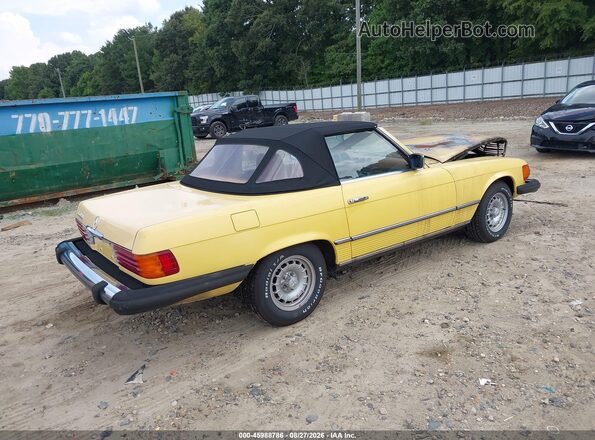 10704412043766    1978 MERCEDES-BENZ 450SL Yellow Задня права чверть