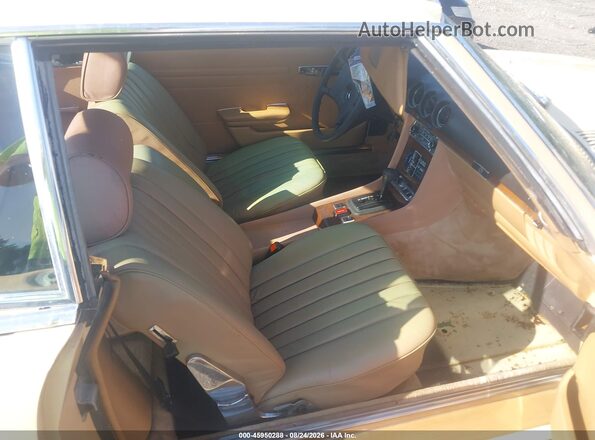 10704412059027 1979 MERCEDES-BENZ 450SL Yellow Vista interior delantera