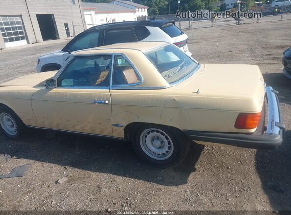 10704412059027 1979 MERCEDES-BENZ 450SL Yellow Vista interior de 360 grados