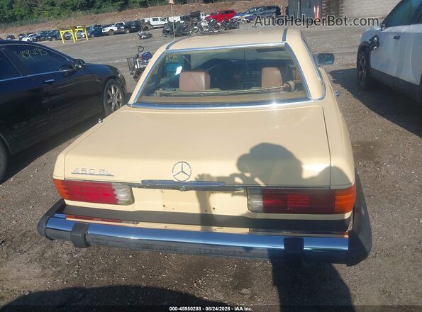 10704412059027 1979 MERCEDES-BENZ 450SL Yellow 