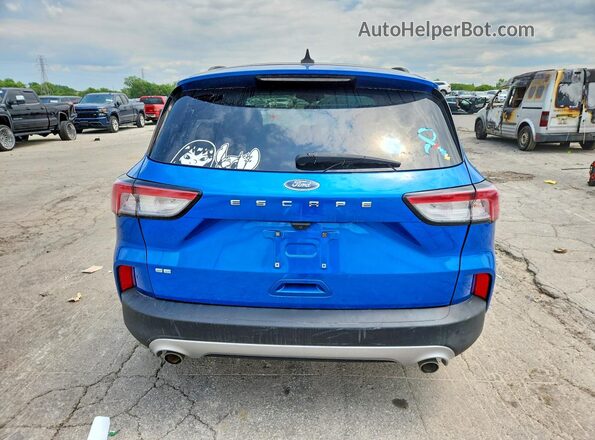 1FMCU0G67LUC56995 2020 FORD ESCAPE Blue Вид салону спереду