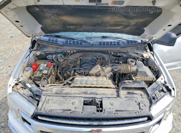 1FTEW1E50KFB18533 2019 FORD F150 White Vista del compartimento del motor