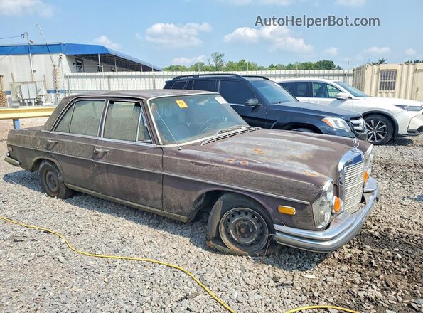 10806712008533 1972 MERCEDES-BENZ 280 Бордовый Передняя правая четверть