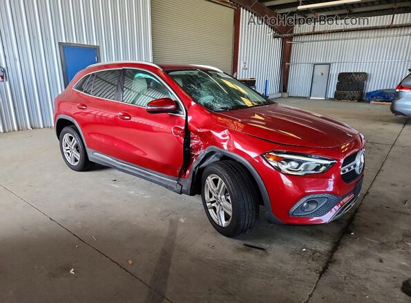 W1N4N4GB6MJ260896 2021 MERCEDES-BENZ GLA Maroon წინა ხედი