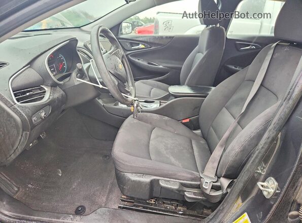 1G1ZB5ST5HF212626 2017 CHEVROLET MALIBU Gray Dashboard view