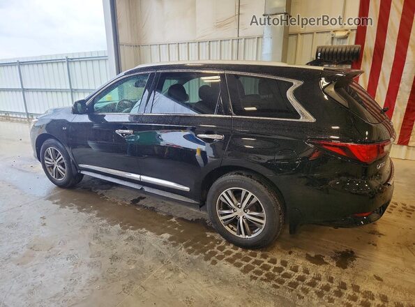 5N1DL0MM8KC565356 2019 INFINITI QX60 Black Tył prawy