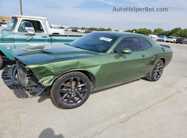 2C3CDZAG5MH596889 2021 DODGE CHALLENGER Green Հետևի ձախ