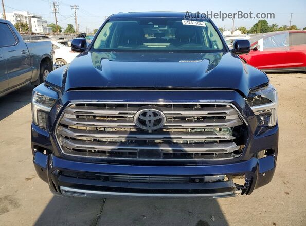 7SVAAABA5RX039531 2024 TOYOTA SEQUOIA Blue უკანა ხედი