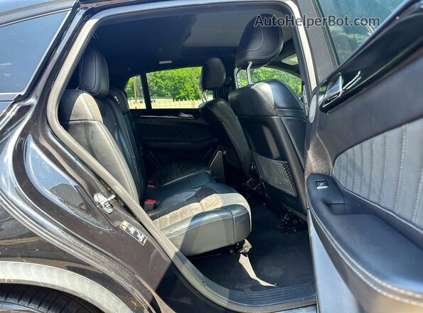 4JGED6EB5KA139542 2019 MERCEDES-BENZ GLE Black Вид салону спереду
