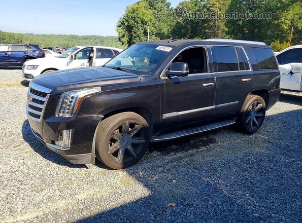 1GYS4BKJ9HR123795 2017 CADILLAC ESCALADE Black Задня ліва чверть