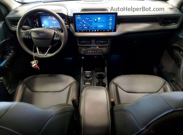 3FTCW8PA8SRB17210 2025 FORD MAVERICK Black Вид щитка приладів