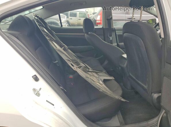 5NPD84LF8LH544853 2020 HYUNDAI ELANTRA White უკანა სალონის ხედი