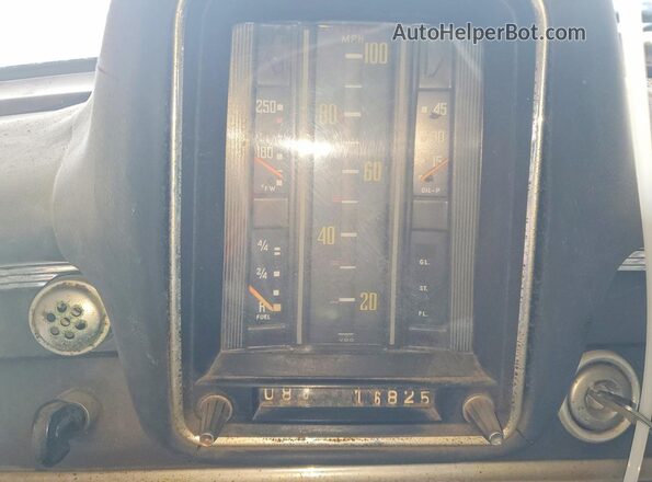 11011010234713 1966 MERCEDES-BENZ 200D Green Widok zestawu wskaźników