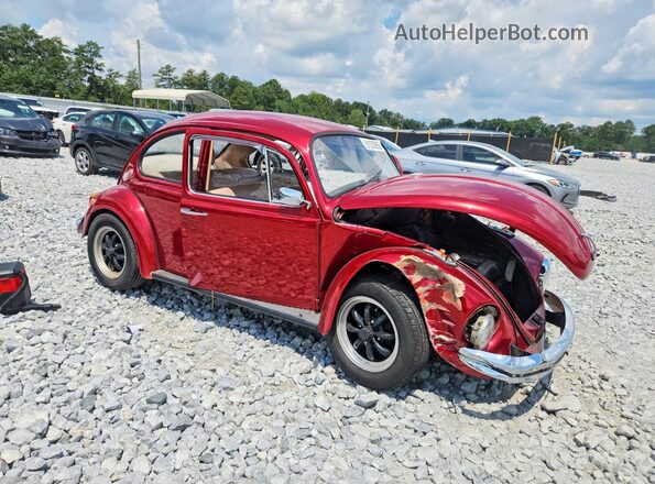 1102521541 1970 VOLKSWAGEN BEETLE Red წინა მარჯვენა