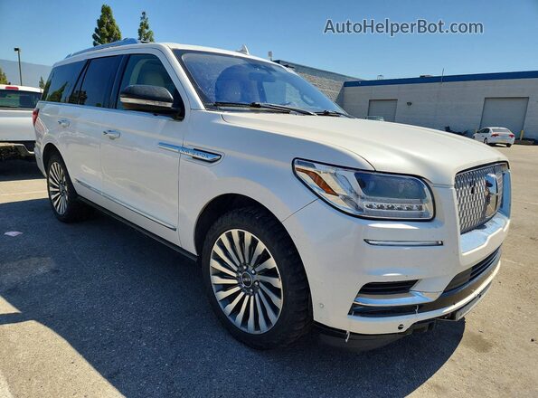 5LMJJ2LT6JEL14283 2018 LINCOLN NAVIGATOR White Դիմացի տեսք