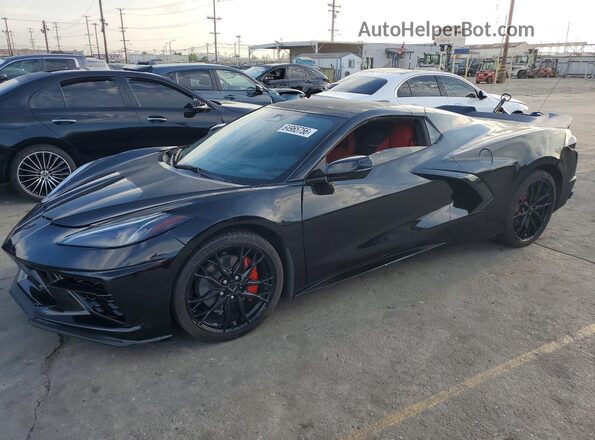 1G1YB3D45R5126794 2024 CHEVROLET CORVETTE Black Trasero izquierdo