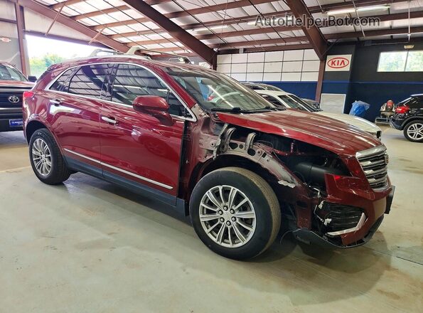 1GYKNDRSXHZ150558 2017 CADILLAC XT5 Red Вид спереду