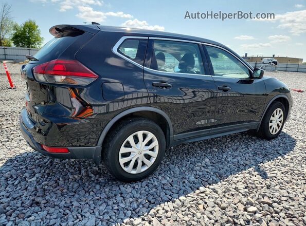 KNMAT2MV5KP534487 2019 NISSAN ROGUE Черный Передняя правая четверть