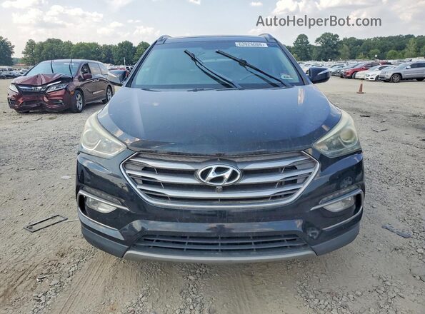 5XYZUDLB5HG468330 2017 HYUNDAI SANTA FE Black Вид ззаду