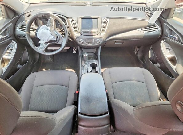 1G1ZB5ST5HF224971 2017 CHEVROLET MALIBU Silver ხელსაწყოთა პანელის ხედი