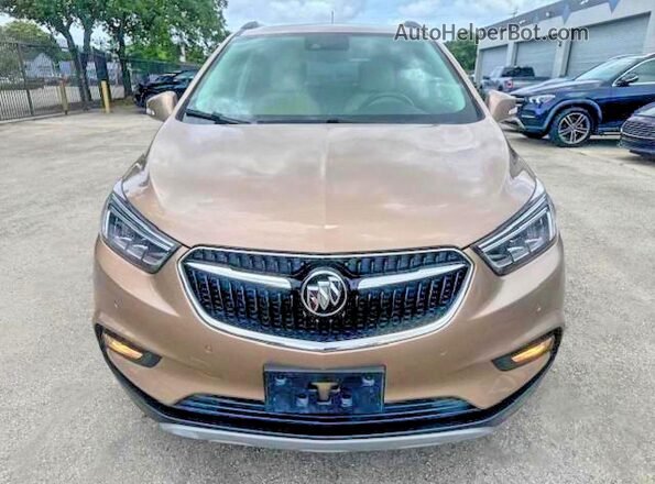 KL4CJCSM3KB734676 2019 BUICK ENCORE Tan Widok z tyłu