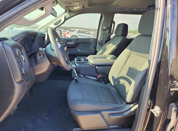 1GCPDAEK2RZ292472 2024 CHEVROLET SILVERADO Black Առջևի վահանակի տեսք