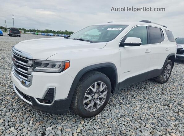 1GKKNMLS5MZ202627 2021 GMC ACADIA White Tył lewy