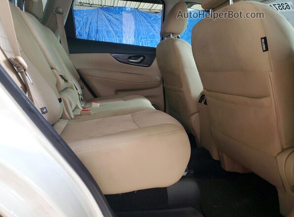 5N1AT2MV5JC791442 2018 NISSAN ROGUE White Vista del compartimento del motor