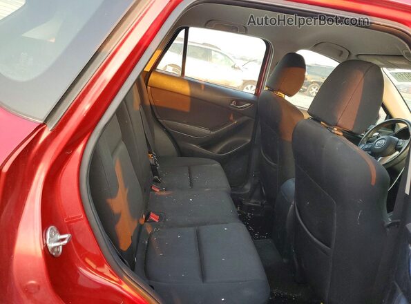 JM3KE4BY9G0798021 2016 MAZDA CX-5 Red უკანა სალონის ხედი