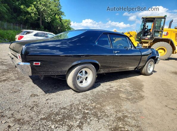 113278W261070 1968 CHEVROLET NOVA Черный Задняя правая четверть