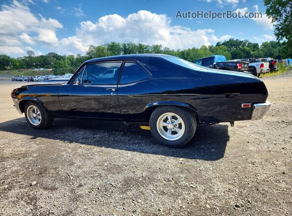113278W261070 1968 CHEVROLET NOVA Черный Задняя левая четверть