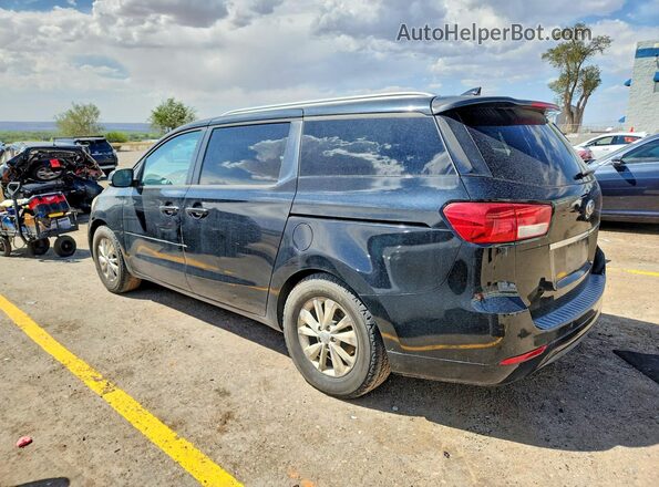 KNDMB5C14G6088507 2016 KIA SEDONA Черный Задняя правая четверть