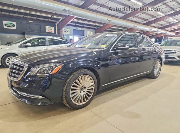 WDDUG8GB0JA406235 2018 MERCEDES-BENZ S Black Հետևի ձախ