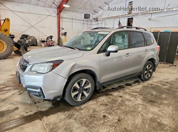 JF2SJAEC2JH527959 2018 SUBARU FORESTER Silver Հետևի ձախ