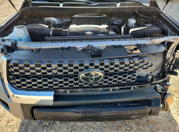 5TFDY5F14LX876671 2020 TOYOTA TUNDRA Серебряный Вид подкапотного пространства
