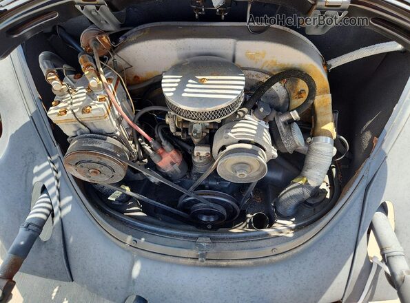 1142450614 1974 VOLKSWAGEN BEETLE Gray უკანა სალონის ხედი