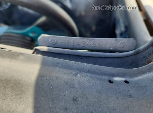 1142450614 1974 VOLKSWAGEN BEETLE Gray VIN კოდის სტიკერის ხედი