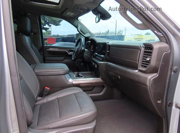2GC4YPEY7R1111227 2024 CHEVROLET SILVERADO Gray Հետևի տեսք