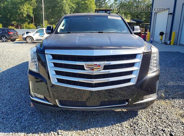 1GYS4BKJ9HR123795 2017 CADILLAC ESCALADE Black Вид ззаду