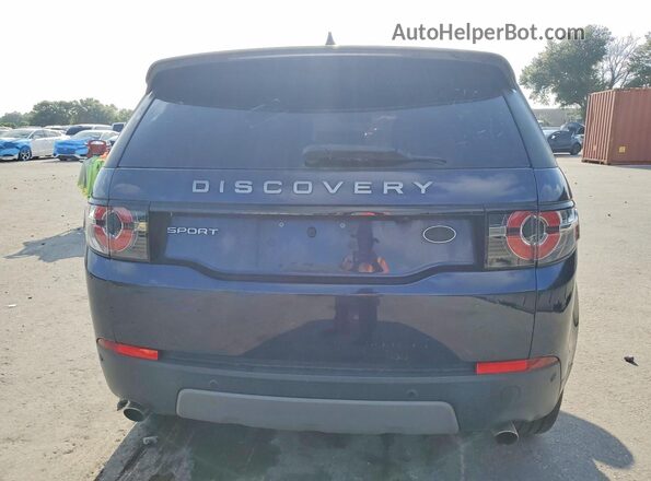 SALCP2FX8KH791660 2019 LAND ROVER DISCOVERY Синий Вид салона спереди
