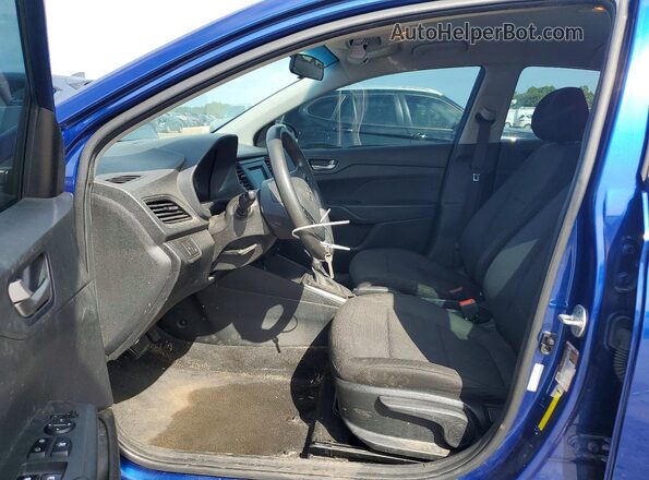 3KPC24A39KE040949 2019 HYUNDAI ACCENT Blue Widok deski rozdzielczej