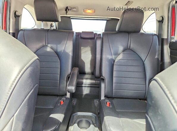 5TDGZRAH2LS504578 2020 TOYOTA HIGHLANDER Red Սալոնի հետևի տեսք